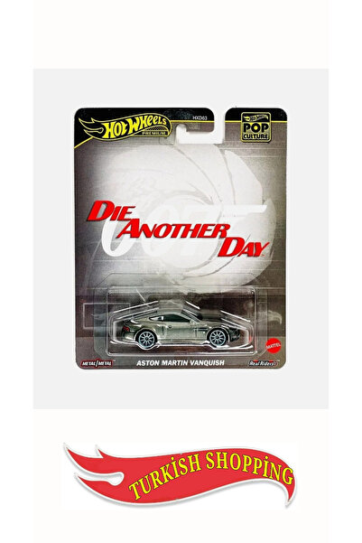 HOT WHEELS Premium Pop Culture Aston Martin Vanquısh The Another Day James Bo...