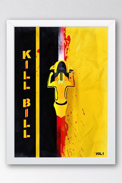 Saturn Kill Bill Pictură înrămată - Pictură poster film