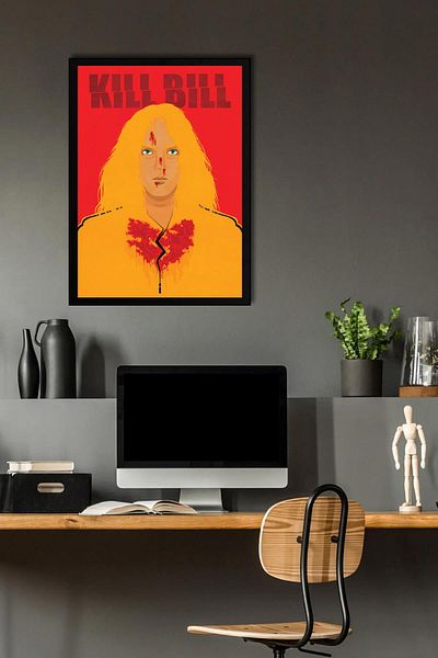 Saturn Kill Bill Pictură înrămată - Pictură poster film