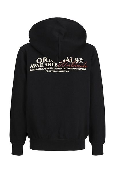 Jack & Jones Junior Kapuzenpullover Rückenprint Kapuzenpullover Junior
