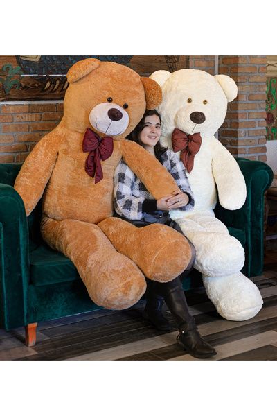 Pandamkee 200 Cm Papyonlu Büyük Ayıcık (%100 Yerli)