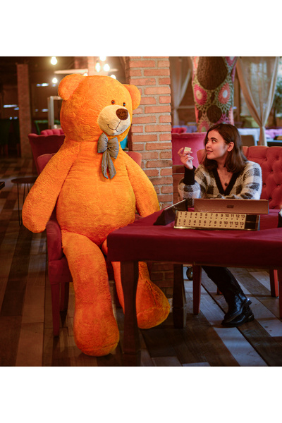 Pandamkee 200 Cm Papyonlu Büyük Ayıcık (%100 Yerli)