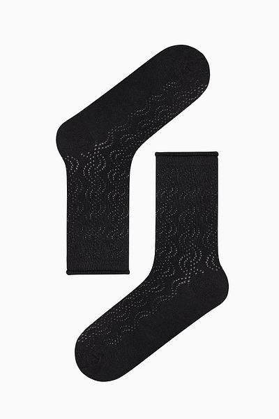 Penti Bequeme Colosio-Socken in Schwarz und Grau, 2-teilig