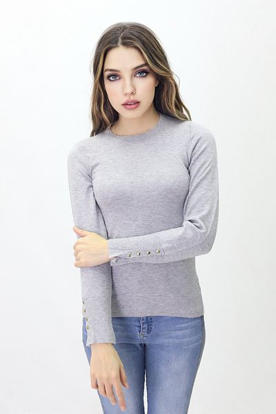 Get Crazy Tape Collar Sweater
