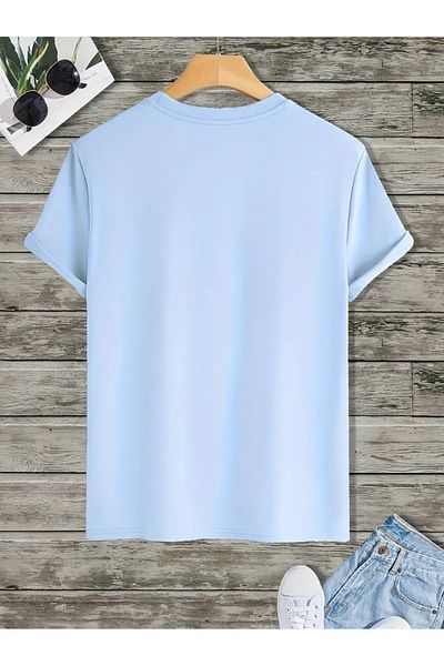 DAXİS Sportwear Company ΑΝΔΡΙΚΟ μπλουζάκι με στάμπα με λαιμόκοψη