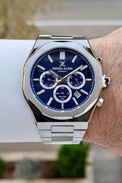 Daniel Klein Kadranı Lacivert Kordonu Gri Renk 2 Yıl Garantili İç Göstergeler...