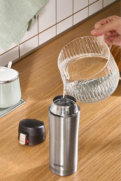 Karaca Pluton Steel Leakproof Thermos 350 ml Inox