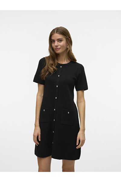 Vero Moda Strickkleid VMJOHANNA Midikleid