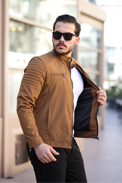 Mero Life Ανδρικό ταν αδιάβροχο και αντιανεμικό παλτό με λεπτή επένδυση εποχιακό