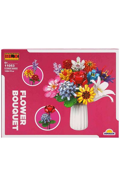 TOYFEST Blx Colorful Flower Bouquet 11053