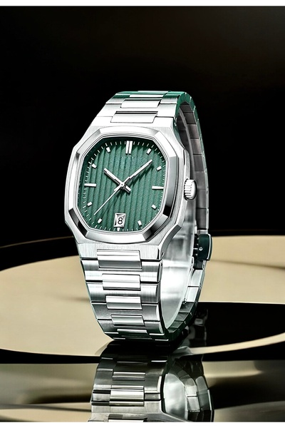 pullmarkt مع التقويم - ساعة يد رجالية