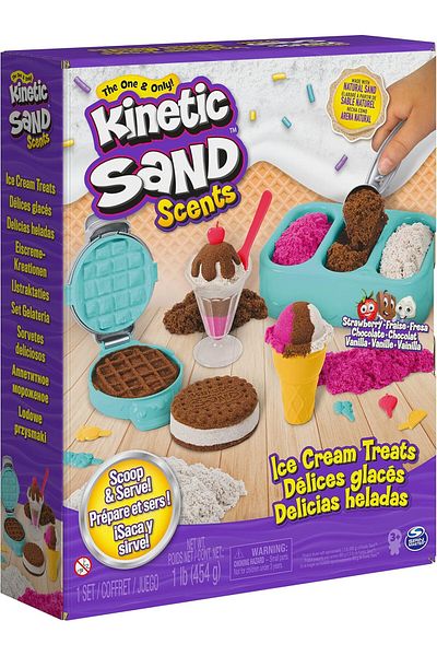Kinetic Sand حلويات الآيس كريم بنكهة الروائح 6059742