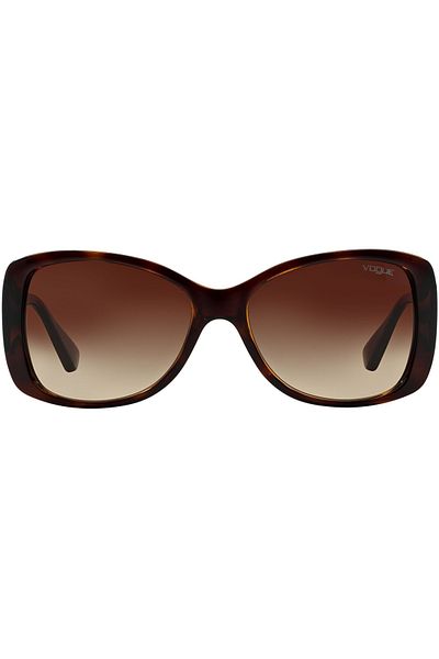Vogue 2843 W656/13 56-16 Women's Sunglasses Brown Gradient Polarized