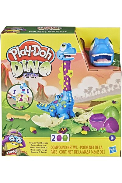 Play Doh مجموعة لعب بلاي دوه دينو كرو تنمو طويلًا برونتو F1503