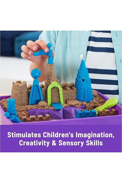 Kinetic Sand Deluxe Castle Playset