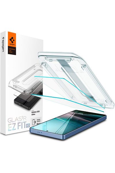Spigen GLAStR EZ FIT HD for Samsung Galaxy S25 ULTRA Screen Protector - 2 PACK