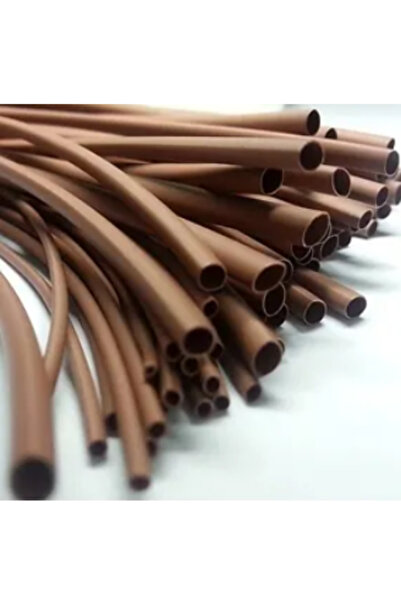 Gwest Kahverengi 6,4MM Isıyla Daralan Makaron 5 Metre