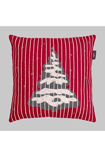 Sarev Mirella Red Decorative Throw Pillow - 45*45 cm