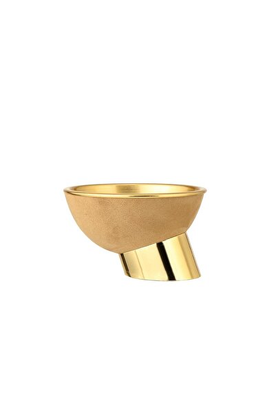 Vitale Gold Dekoratif Kase 20 cm
