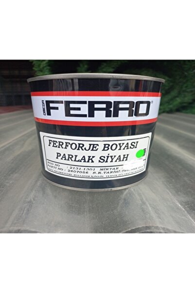 FERRO Boyası Parlak Siyah 5KG