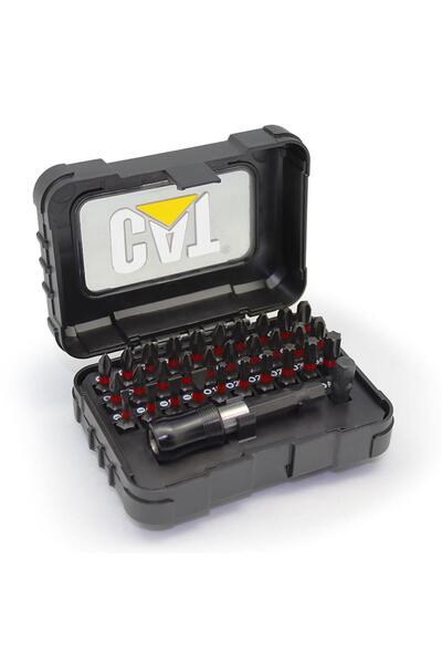 Cat DA01901 32 Parça Manganez Fosfat Alaşımlı Vidalama Uç Seti