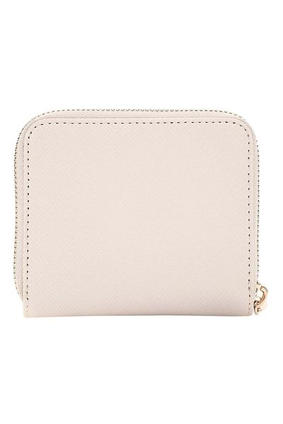 Guess Laurel Slg Small Zip Around Women's Ecru Wallet Swzg8500137-Bon