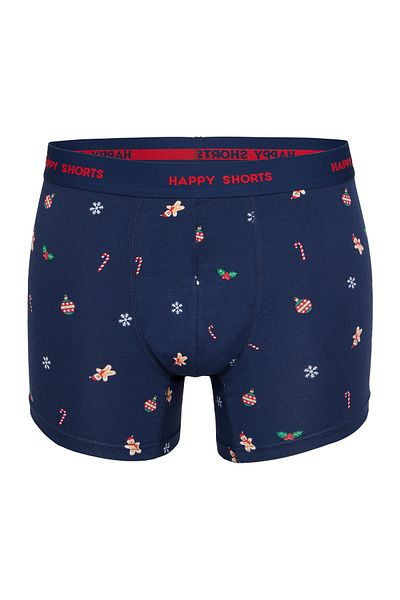 Happy Shorts Retro Pants Xmas Retro-boxer Retro-shorts Unterhose