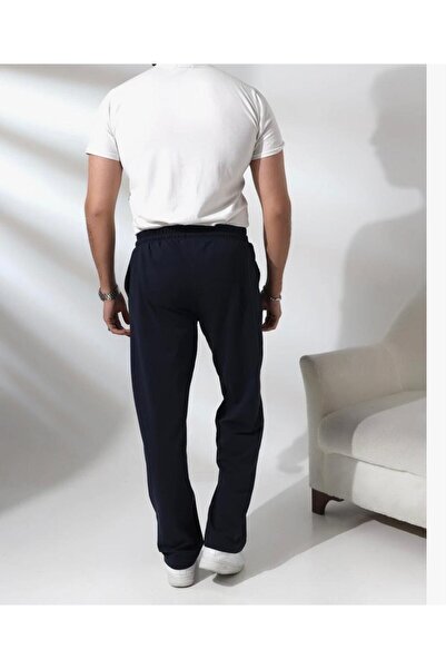 UYN SPORT Άνετο και άνετο παντελόνι με ψηλόμεσο και ίσιο πόδι