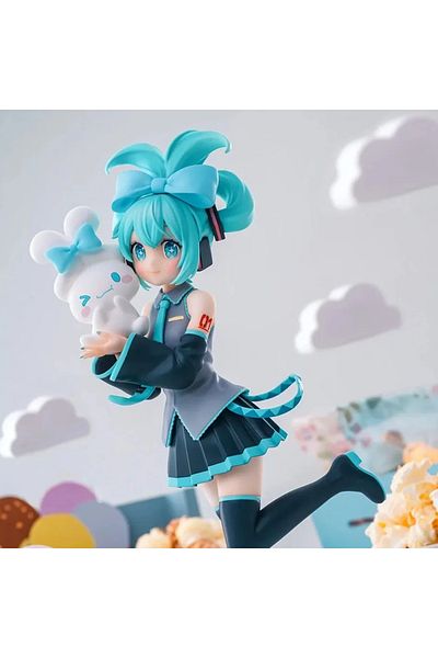 Shem 21cm Anime Manga - Hatsune Miku X Cinnamoroll Luminasta Vocaloid Figure