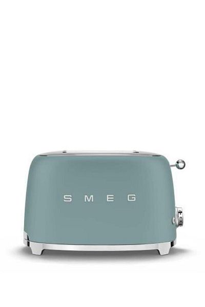 SMEG 50's Style Matte Emerald Green Toaster Special Edition Tsf01Pgeu