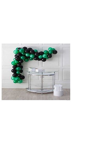 Yerli Dark Green Black Chain Balloon Set