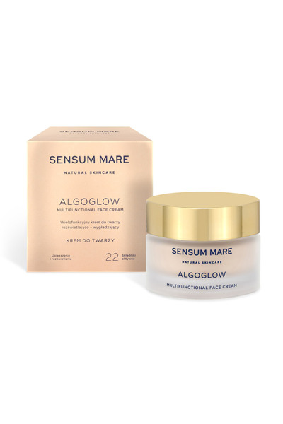 SENSUM MARE - ALGOGLOW Πολυλειτουργική κρέμα προσώπου φωτισμού και λείανσης, ...