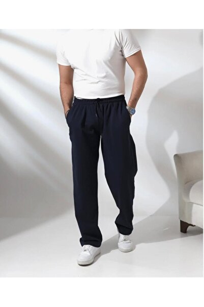 UYN SPORT Άνετο και άνετο παντελόνι με ψηλόμεσο και ίσιο πόδι