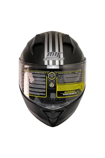 MTS 966 Wx20 Grey Çene Açılır Kask