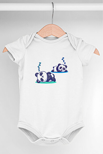 Gleamy جسم أطفال للجنسين - لطيف، نمط الدبدوب، 100% قطن، قابل للتنفس