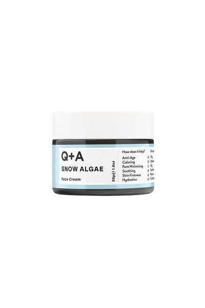 Q+A - Snow Algae Intensive Face Cream, 50g - θρεπτική κρέμα προσώπου με εκχύλισμα φυκιών χιονιού
