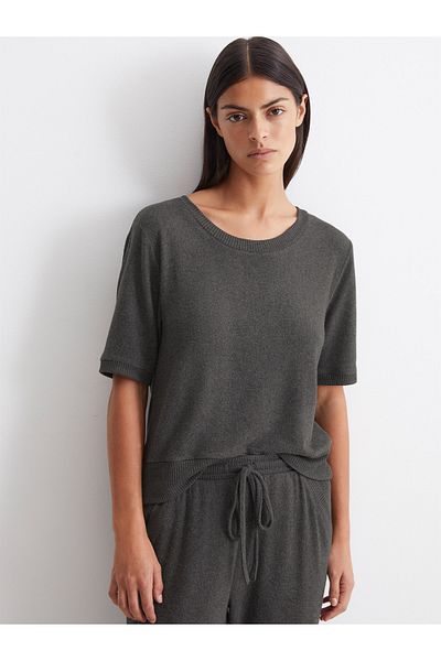 Marc O'Polo Sleepshirt Soft Knit Schlafshirt Schlafmode Pyjama