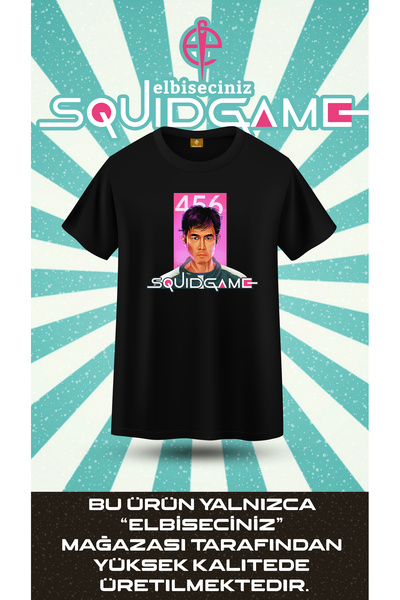 VİZYON İKRA SQUID GAME NO:456 Digital FanArt Co Lover Combo - Tricou, Cantitate unică, Preț