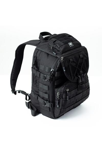 Wolftrap Tactical Artuk 33 Litre Siyah Taktik Çanta, Sırt Çantası, Kamp Çantası