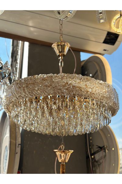 Led 2025 Model 60 cm Luxury Crystal Room Chandelier