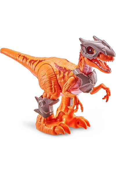 Robo Alive Dino Wars Raptor Orange 7133