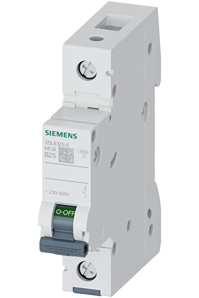 Siemens B1x25a Otomatik Sigorta 25 Amper Tekli 6ka