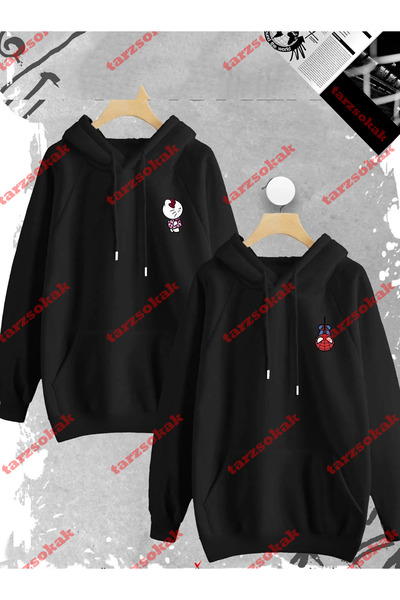 Tarzsokak Combinație de cupluri de îndrăgostiți Hanorac cu glugă cu design sp...