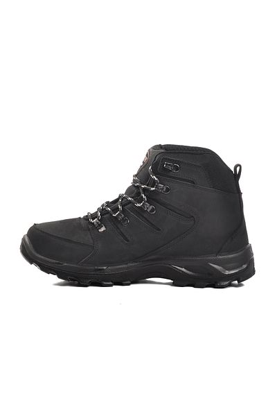 Scooter Μαύρες ανδρικές μπότες εξωτερικού χώρου Nubuck