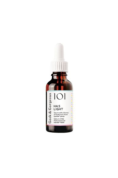 GEEK & GORGEOUS HA 5 Light Hyaluronic Acid Serum 30 ml - Ορός με 5 μορφές υαλουρονικού οξέος