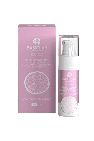 BASICLAB Esteticus Regenerační sérum s ceramidy 30 ml