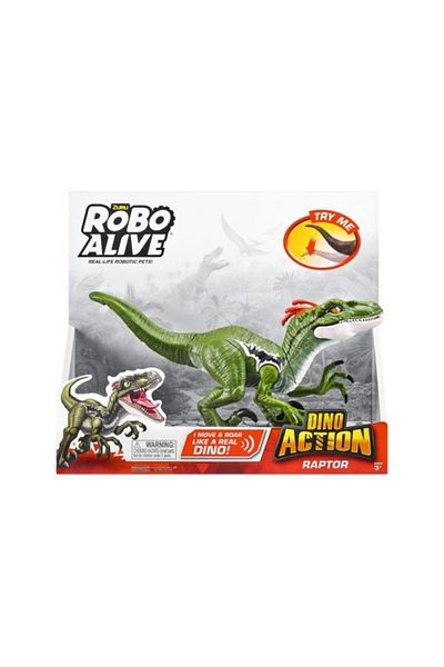 Robo Alive Dino Action Raptor Robotic Dinosaur