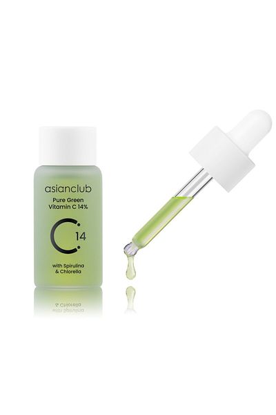 AsianClub Asian Club - Pure Green Vitamin C 14%, 15 ml - Brightening serum προσώπου με βιταμίνη C