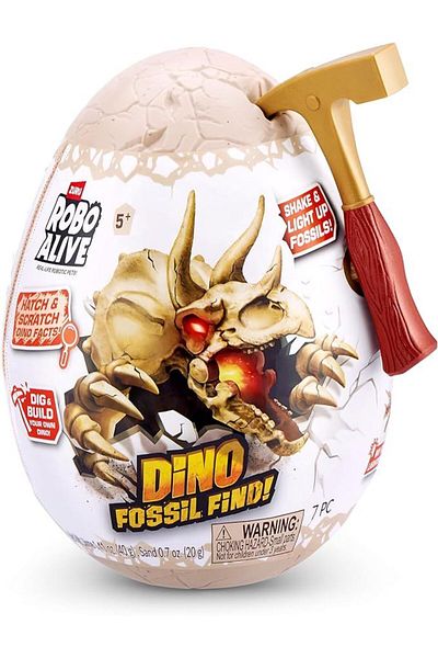 Robo Alive Dino Fossil Mini Surprise Egg