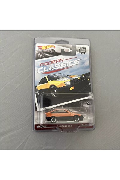 HOT WHEELS 1/64 Premium Car Culture Modern Classics 1(2017) Honda CRX Oyuncak...